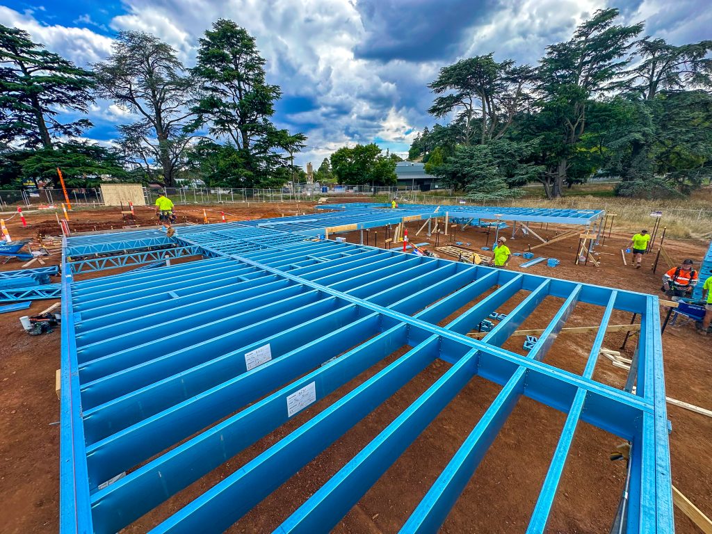 Floor joists system install