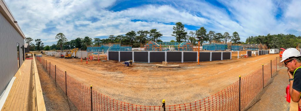 The Block Houses  - Framing Stages