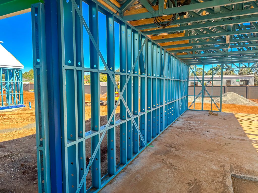 Light Gauge Steel Wall framing